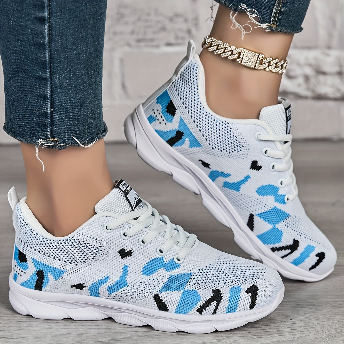 Sneakers for Women Orthopedic Sneakers Stylish Walking Running Shoes, Lightweight Casual Tennis Sneakers Air Running Shoes, Non Slip Breathable Tennis Shoes, Mesh Air Cushion Sneakers for Men Gym Sports, Walking Shoes Women W
